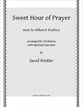 Sweet Hour of Prayer Orchestra sheet music cover